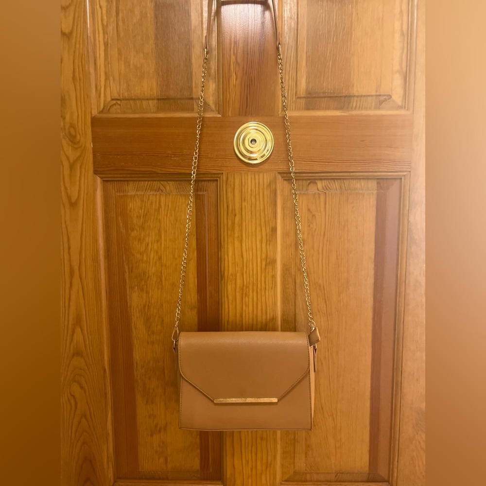 Mystique Tan Crossbody Bag